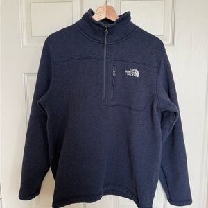 The North Face Dark Blue Half-Zip Fleece